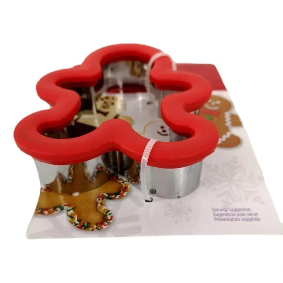 Wilton Original Comfort Grip Cookie Cutter Gingerbread Man  New - Picture 6 of 6